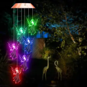 Sun Guardian Angel Wind Chime Light