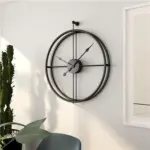 55cm Large Silent Wall Clock Modern Design tag1