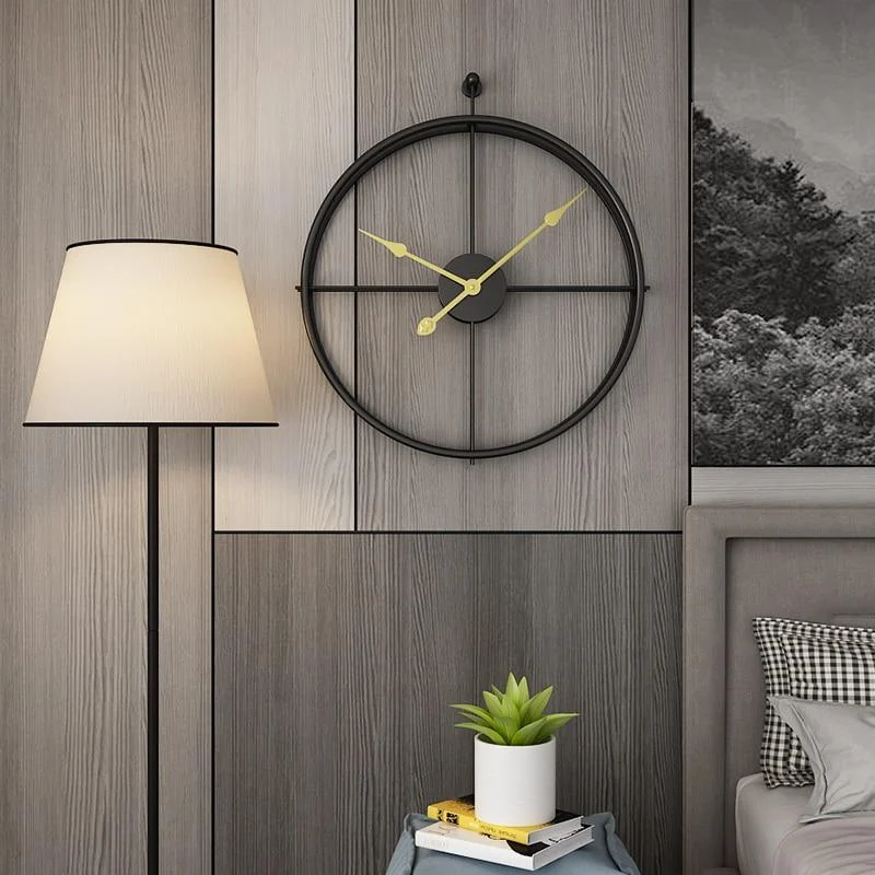 55cm Large Silent Wall Clock Modern Design -  - #tag1#