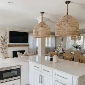 Homeko Hemp Rope Hanging Ceiling Lights