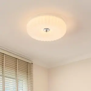 Homeko Bauhaus Cream Glass Ceiling Light