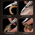 5 in 1 Multifunctional Shrimp Line Fish Maw Knife tag1