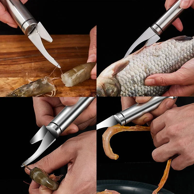 5 in 1 Multifunctional Shrimp Line Fish Maw Knife -  - #tag1#