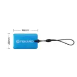 5pcs 46 26 RFID M1 13.56Mhz Small Cards for Smart Door Locks tag1