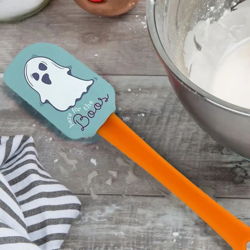 6 Pack Halloween Every Day Use Kitchen Silicone Spatulas Set tag1
