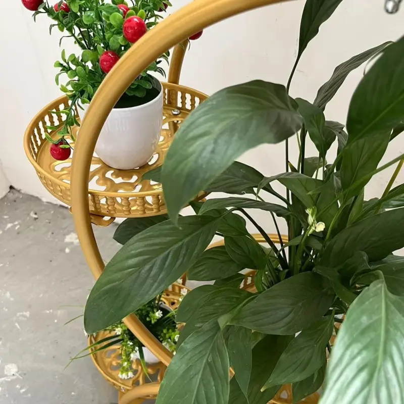 6 layer Flower Stand Can Be Assembled With Pulleys Plant Stand Indoor Outdoor Hanging Plant Shelf tag1