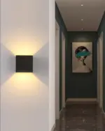 6 w up and down wall lamps gold silver le description