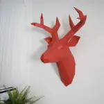 60x45x32cm New Home Decoration Accessories DIY Paper Handwork Vintage Antelope Head Abstract Room Wall Decor Deer.jpg 214d1db2 35dd 4ca3 bb86 325dc4505b25