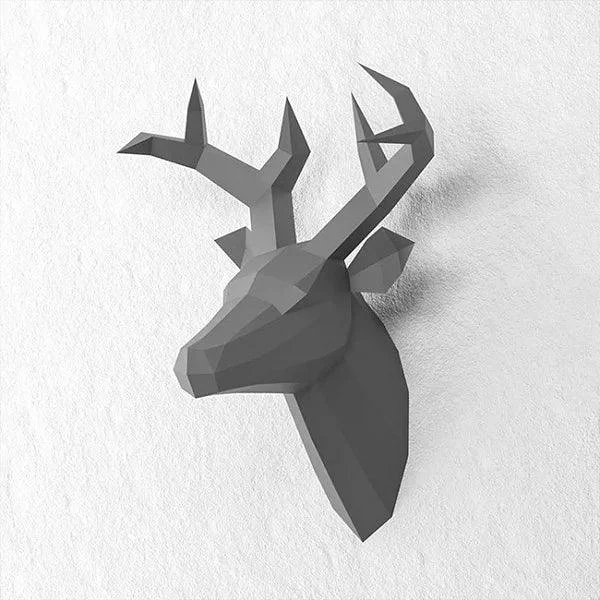 60x45x32cm New Home Decoration Accessories Diy Paper Handwork Vintage Antelope Head Abstract Room Wall Decor Deer.jpg B257e62e 3d05 470a 828b 106df2848677