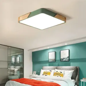 Homeko Macaron Rectangular Living Room Ceiling Lamp