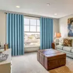 63SkyBluegrommetcurtain