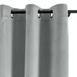 67Greygrommetcurtain