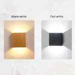 6W Up En Down Wandlampen Goud Zilver Led Aluminium Wandlamp Led Wandlamp Voor Slaapkamer Woonkamer gang.jpg 7357b825 e9ce 4232 80d1 960850ceb07d