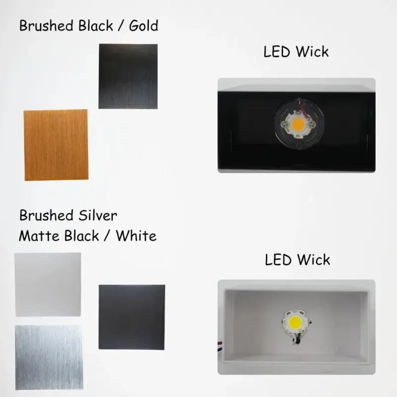 6W Up En Down Wandlampen Goud Zilver Led Aluminium Wandlamp Led Wandlamp Voor Slaapkamer Woonkamer gang.jpg d81bb099 2f81 4dde 86b1 0a575b8fab00