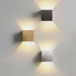 6W Up and Down Wall Lamps gold silver LED Aluminium Wall Light LED Wall Lamp For jpg Q90 jpg