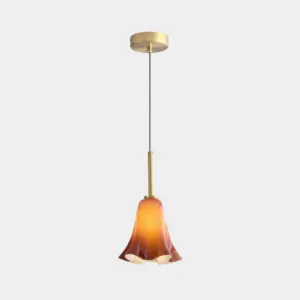 Homeko Glass Pendant Light For Bedroom