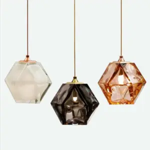 Homeko Modern Minimalist Creative Glass Hanging Light