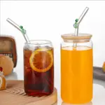 6 PCS Reusable Stained Glass Straws with Cleaning Brush tag1