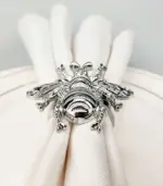 6 Pcs Set Bumble Bee Napkin Rings 5.7cm tag1
