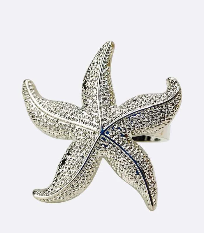 6 Pcs Set Coastal Napkin Rings, Coastal Napkin Rings, Napkin Rings -  - #tag1#