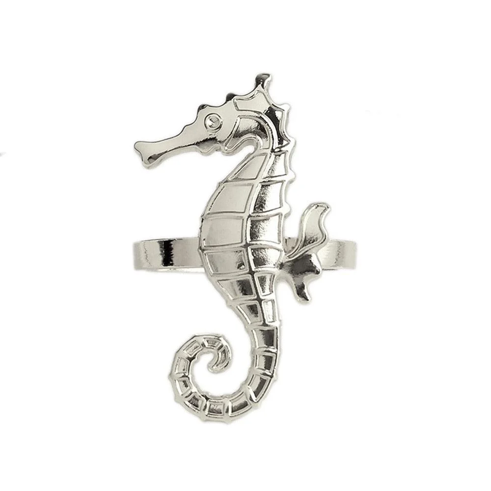 6 Pcs Set Coastal Napkin Rings, Coastal Napkin Rings, Napkin Rings -  - #tag1#