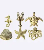 6 Pcs Set Coastal Napkin Rings Coastal Napkin Rings Napkin Rings tag1