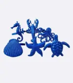 6 Pcs Set Coastal Napkin Rings Coastal Napkin Rings Napkin Rings tag1