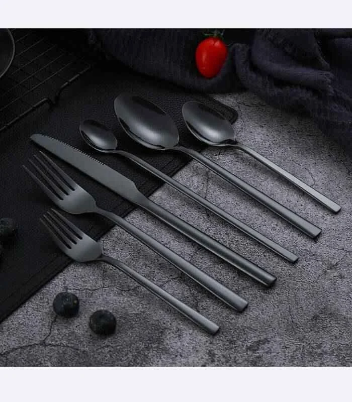 6 Pcs Set Cutlery Set Broadway Stainless Steel Tableware -  - #tag1#