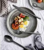 6 Pcs Set Cutlery Set Broadway Stainless Steel Tableware tag1