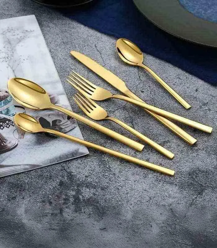 6 Pcs Set Cutlery Set Broadway Stainless Steel Tableware -  - #tag1#