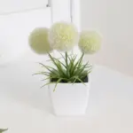 6 Pots of Mini Artificial Plant