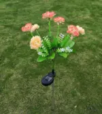 7 Hoofd Solar Led Saussurea Rose Bloem Gazon Licht Energiebesparing Gazon Lampen Buiten Tuinpad Tuin Decoratie f0416b6e 5b92 43f6 8388 63ca83a3a208