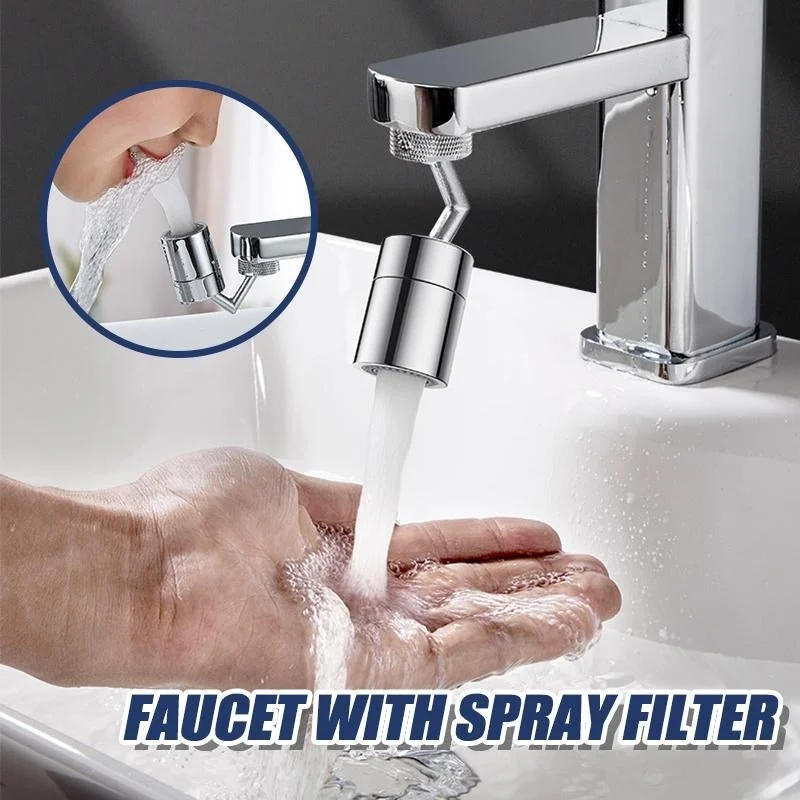 720° Rotatable Universal Splash Filter Faucet with 4-Layer -  - #tag1#