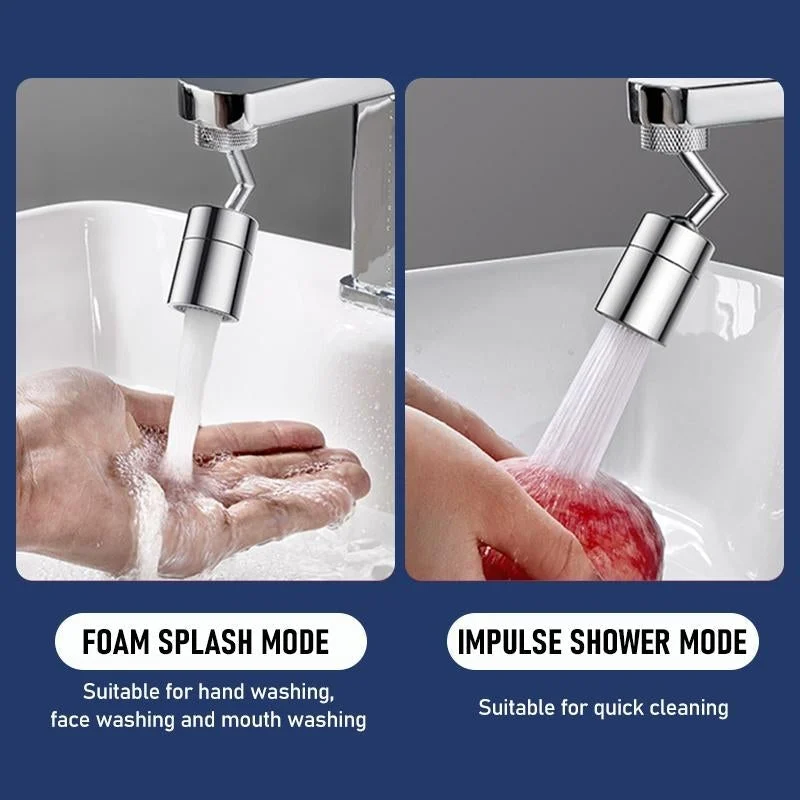 720° Rotatable Universal Splash Filter Faucet with 4-Layer -  - #tag1#