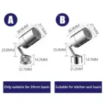 720 Rotatable Universal Splash Filter Faucet with 4 Layer tag1