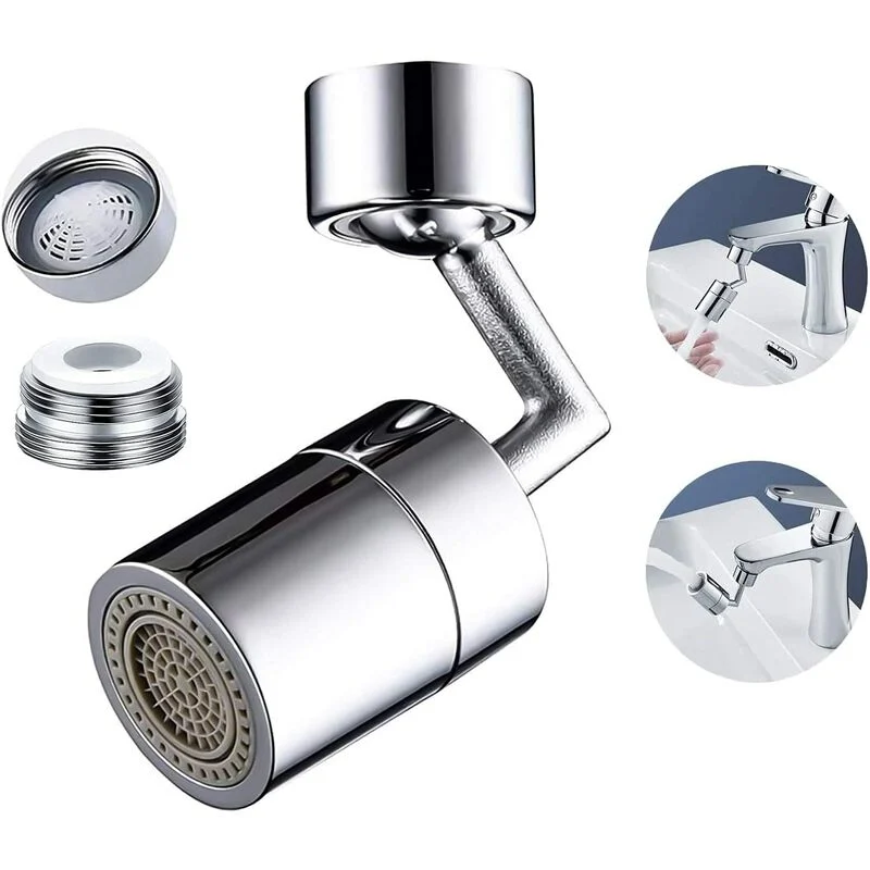 720° Rotatable Universal Splash Filter Faucet with 4-Layer -  - #tag1#