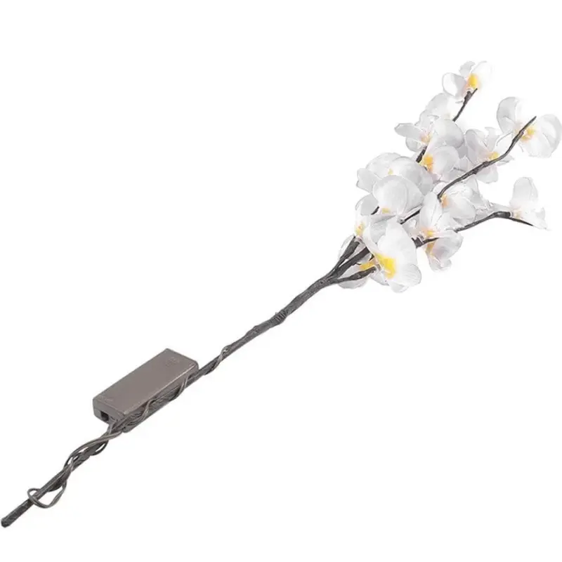 73cm LED Simulation Orchid Branch Lights 20 Bulbs Christmas Vase Filler Floral Light Holiday Garden Party 71dacb9f 2cd3 4d2e b4b7 2686bc42f81e