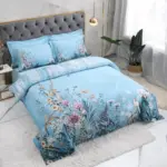 76-descript-100-egyptian-cotton-us-size-bedding-queen-king-size-4pcs-birds-and-flowers-leaf-gray-shabby-duvet-cover-bed-sheet-pillow-shams 76 descript 100 egyptian cotton us size bedding queen king size 4pcs birds and flowers leaf gray shabby duvet cover bed sheet pillow shams