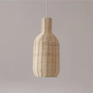 Homeko Rattan Handmade Nordic Pendant Lampshades For Living Room