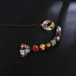 7 Chakra Stone Healing Crystal Tree of Life Decoration tag1