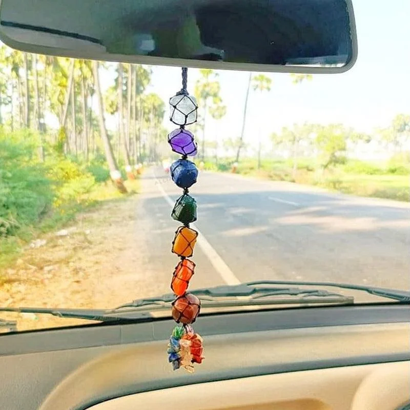 7 Chakra Stone Healing Crystal Tree of Life Decoration -  - #tag1#