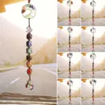 7 Chakra Stone Healing Crystal Tree of Life Decoration tag1