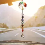 7 Chakra Stone Healing Crystal Tree of Life Decoration tag1