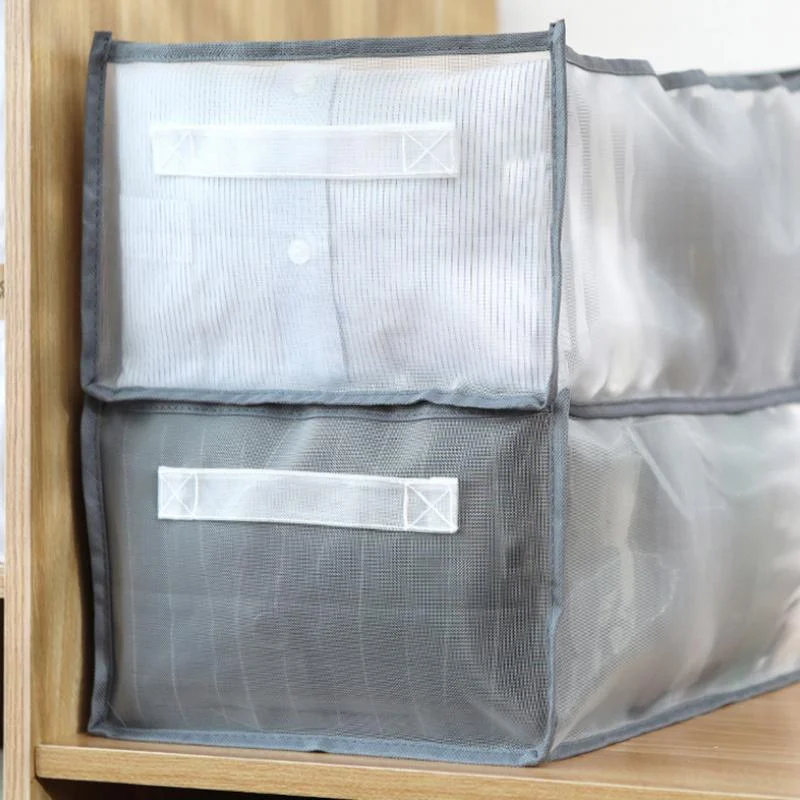 7 Grids Wardrobe Clothes Mesh Divider Organizer -  - #tag1#