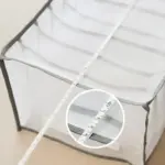 7 Grids Wardrobe Clothes Mesh Divider Organizer tag1
