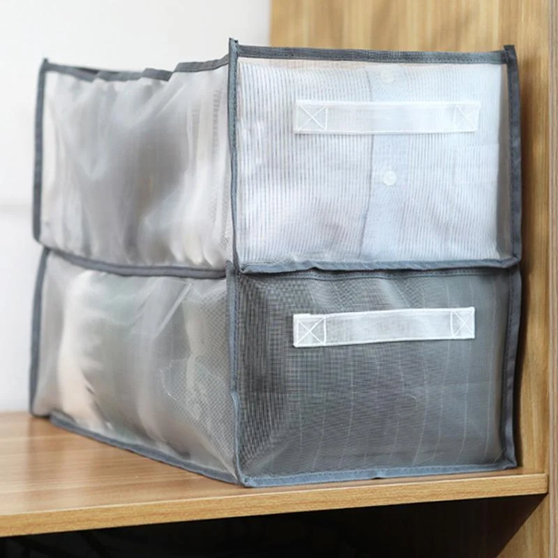 7 Grids Wardrobe Clothes Mesh Divider Organizer -  - #tag1#