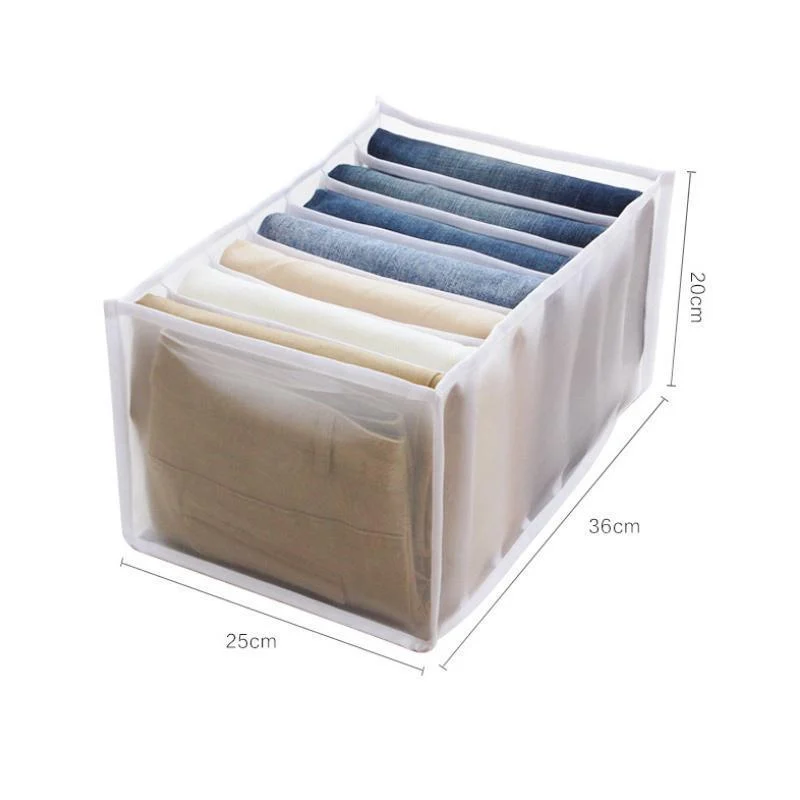 7 Grids Wardrobe Clothes Mesh Divider Organizer -  - #tag1#