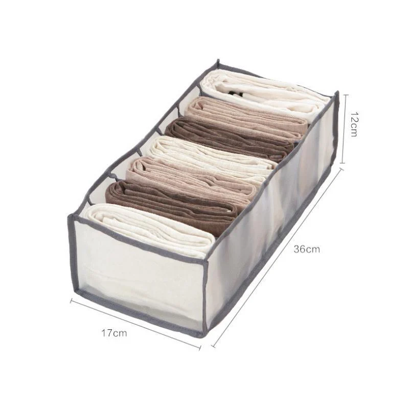 7 Grids Wardrobe Clothes Mesh Divider Organizer -  - #tag1#