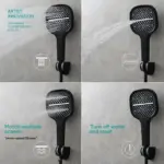 7 levels Shower Head tag1