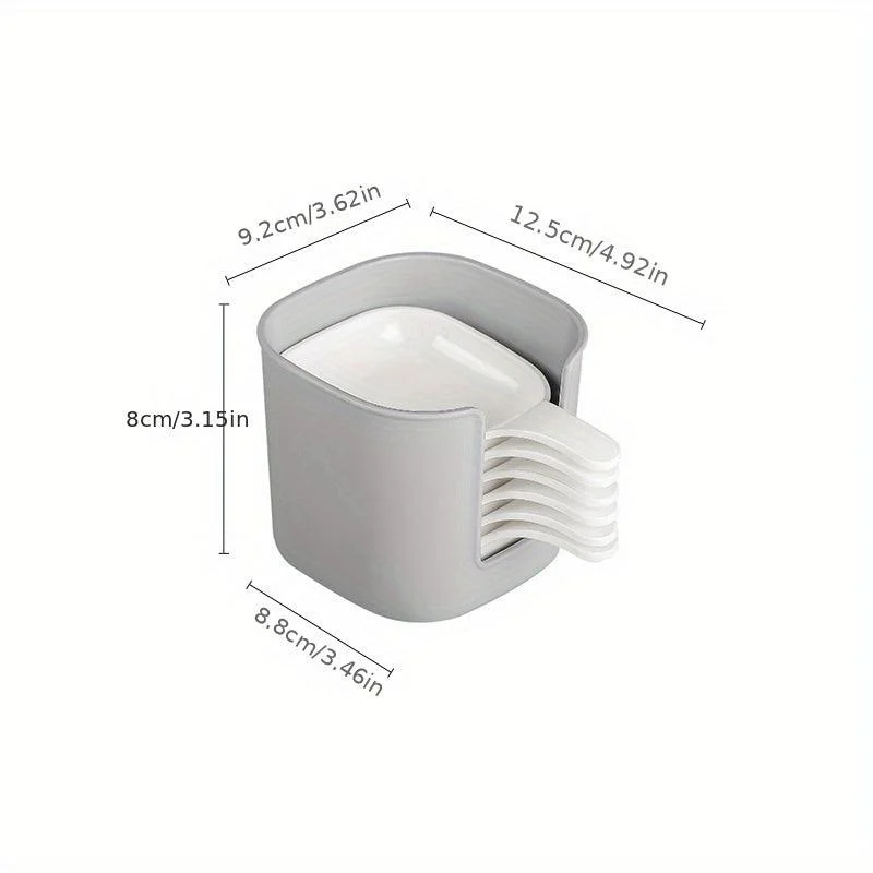 7pcs/set, Sauce Dish, Food Sauce Dish, Dipping Dish Set, Food Storage And Container -  - #tag1#